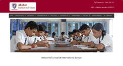 Desktop Screenshot of akshatinternationalujjain.com